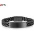 Men’s Jewelry Personality Electroplating Titanium Steel Accessories Street Fashion Stainless Steel Magnet Buckle Bracelet