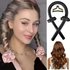 1set Heatless Curling Rod Headband For Long Hair Rollers For Women, Hair Overnight Curl Wrap Heatless Hair Curling Wrap Kit, Lazy Hair Curler With Scr