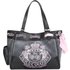 Retro Hot Girl Embroidery Print Tote Bag Large Capacity Female Niche Class Commuting Handbag Shoulder Bag