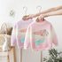 “Mermaid-Themed Velvet Knit Sweater For Girls – Soft Round Neck Winter & Autumn Layering Piece“