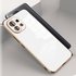 Luxury Plated Phone Case For Xiaomi Mi 11 Ultra Mi 11 Lite 5g ne 12 12x mi12 10 10t pro Case Square