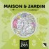 Maison et jardin + 70 stickers en relief à colorier !