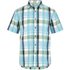 Weird Fish Judd Short Sleeve Check Shirt Sky Blue Size 2XL