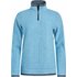 Weird Fish Beye 1/4 Zip Grid Fleece Sky Blue Size 8