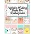 Alphabet Writing Books For Kindergarten - Jenny Douglas