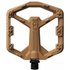 picture of crankbrothers Stamp 0 Flat Pedals - Brown, Small