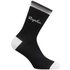 Socken Logo Schwarz Grau