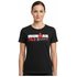 70 3 Westfriesland Schwarz Damen Kurzarm T Shirt