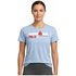 70 3 Westfriesland Blau Damen Kurzarm T Shirt