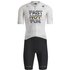 Fast Not Fun Herren Fahrradanzug Schwarz Weis