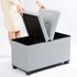 Easylife Folding Ottoman in Light Grey