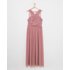 Little Mistress Crossover Maxi Dress