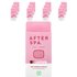 Afterspa AfterSpa, Mini Makeup Remover, Pink, 12 Cloth