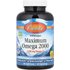 Carlson Carlson, Wild Norwegian, Maximum Omega 2000, Natural Lemon, 90 Soft Gels (1,000 mg per Soft Gel)