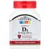 21st Century 21st Century, Chewable Vitamin D3, Orange, 10 mcg (400 IU), 110 Tablets