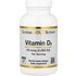 California Gold Nutrition California Gold Nutrition, Vitamin D3, 50 mcg (2,000 IU), 360 Fish Gelatin Softgels