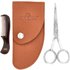 Cremo Cremo, Premium Quality Beard Shears with Mini Comb & Case, 3 Piece Kit