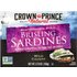 Crown Prince Natural Crown Prince Natural, Brisling Sardines, Mediterranean Style, 3.75 oz (106 g)