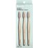 Davids Davids, Premium Bamboo Toothbrush, Soft, Adult, 3 Toothbrushes