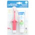 Dr. Brown's Dr. Brown's, Infant to Toddler Toothbrush Set, 0-3 Years, Pink, Apple Pear, 2 Piece Set