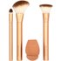 Ecotools EcoTools, Precious Metals, Face Blend + Sculpt Set, 4 Piece Set