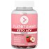Flat Tummy Flat Tummy, Keto ACV Gummies, Natural Apple, 60 Gummies