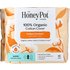 The Honey Pot Company The Honey Pot Company, 100% Organic Cotton Cover, Non-Herbal Pads with Wings, Super, 16 Count