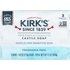 Kirk's Kirk's, 100% Premium Coconut Oil Castile Bar Soap, Original Fresh, 3 Bars, 4 oz (113 g) Each