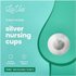Lavie LaVie, Soothing Silver Nursing Cups, Size 2, 3 Piece Set
