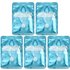 Lapcos Lapcos, Hyaluronic Moisturizing Beauty Sheet Mask Set, 5 Sheets, 0.84 fl oz (25 ml) Each