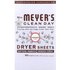Mrs. Meyers Clean Day Mrs. Meyers Clean Day, Dryer Sheets, Lavender, 80 Sheets