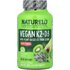 Naturelo NATURELO, Vegan Vitamin K2 + D3, 60 Vegetarian Capsules