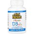 Natural Factors Natural Factors, Vitamin D3 for Kids, Strawberry, 10 mcg (400 IU), 100 Chewable Tablets