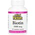 Natural Factors Natural Factors, Biotin, 5,000 mcg, 60 Vegetarian Capsules