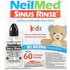 Neilmed NeilMed, Kids, Sinus Rinse®, Ages 2+, 1 Squeeze Bottle, 60 Premixed Packets