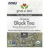 Now Foods NOW Foods, Organic Black Tea, 24 Tea Bags, 1.7 oz (48 g)