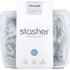 Stasher Stasher, Reusable Silicone Food Bag, Stand Up Mid, Clear, 56 fl oz (1,656 ml)