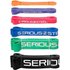 Serious Steel Fitness Serious Steel Fitness, 32 Inch Resistance Band, Complete Set, 6 Piece Set
