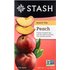 Stash Tea Stash Tea, Black Tea, Peach, 20 Tea Bags, 1.3 oz (38 g)