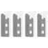 Tweezerman Tweezerman, Brow Razor Replacement Blades, 4 Count