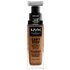 Base de maquillaje Can't Stop Won't Stop 24 Hour de NYX Professional Makeup (varios tonos) - Warm Carmel