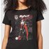DC Comics Batman Harley Quinn Comic Page Women`s T-Shirt - Black - XL