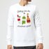 Getting Into The Christmas Spirit Christmas Sweatshirt - White - L - White