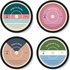 Vinyl Coasters Coaster Set