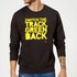 Danger Mouse Switch The Track Green Back Sweatshirt - Black - 5XL