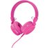 AV: Link Multimedia Headphones with Inline Microphone - Pink/White