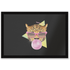 Bubblegum Leo Entrance Mat