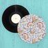 Watercolour Pretty Turntable Slip Mat