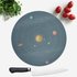 Solar System Round Chopping Board