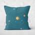 Solar System Square Cushion - 40x40cm - Soft Touch